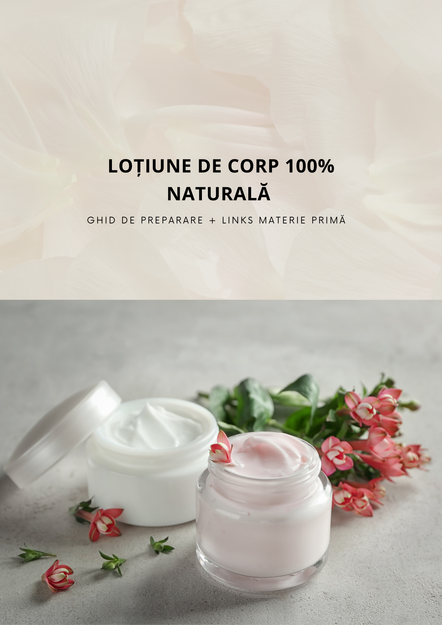 Loțiune de corp 100% naturală