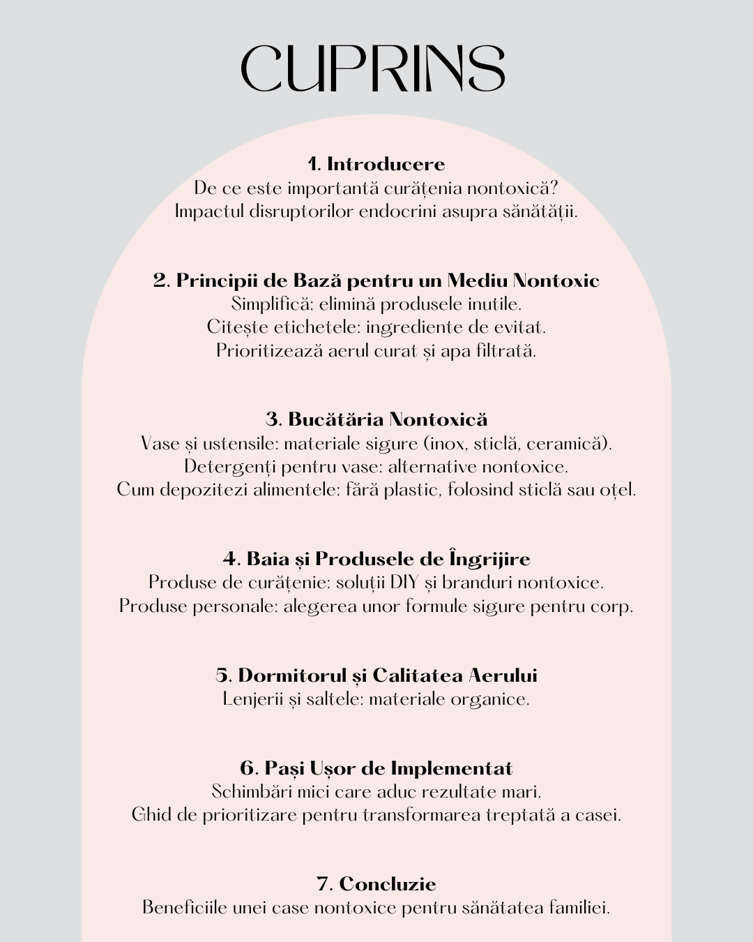 Detoxifierea casei tale