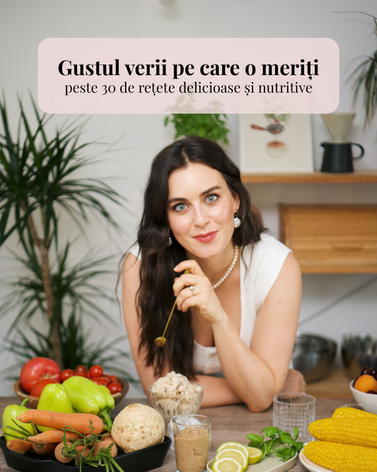 E-book de Vară – 33 de rețete hidratante, de sezon, fără zahăr procesat